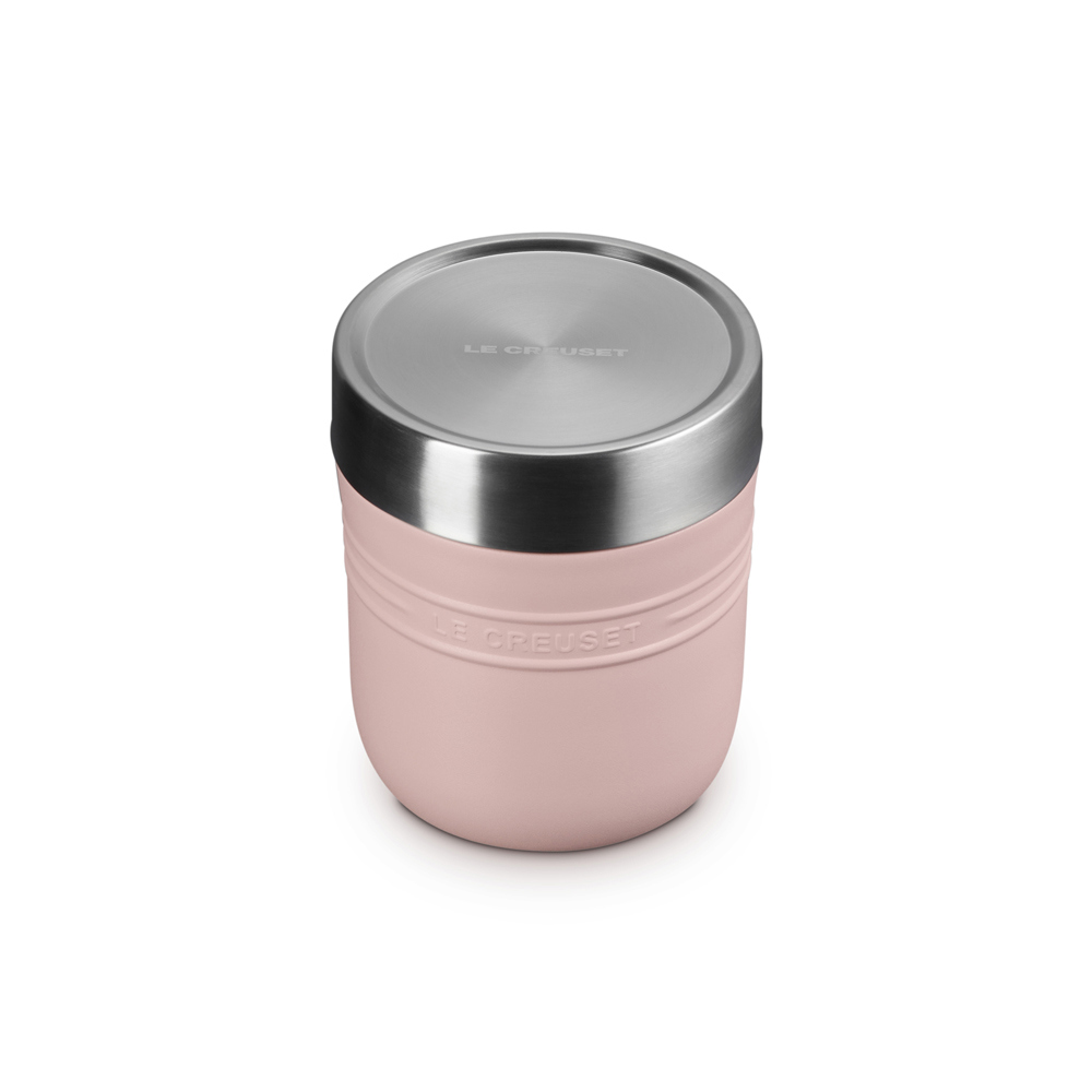 Le Creuset On The Go Shell Pink Food Flask 500ml